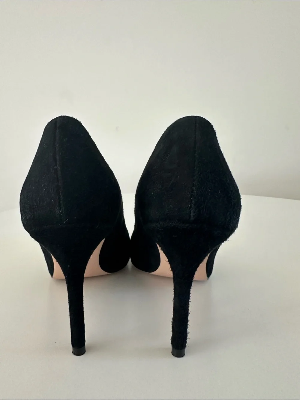 New J Crew Black Suede Pointed-Toe Stiletto Pumps - Women